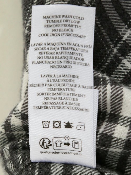 レイルズ/Rails チェック柄長袖シャツ