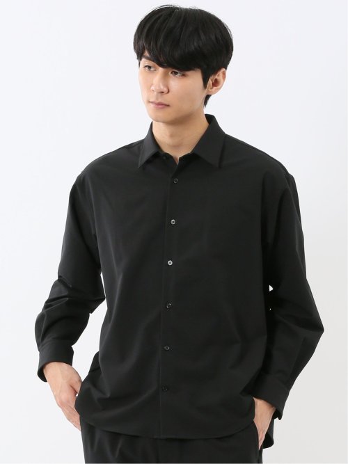 circle motion contra レギュラーカラー長袖シャツ(セットアップ可能