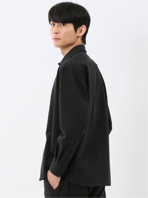 circle motion contra レギュラーカラー長袖シャツ(セットアップ可能)