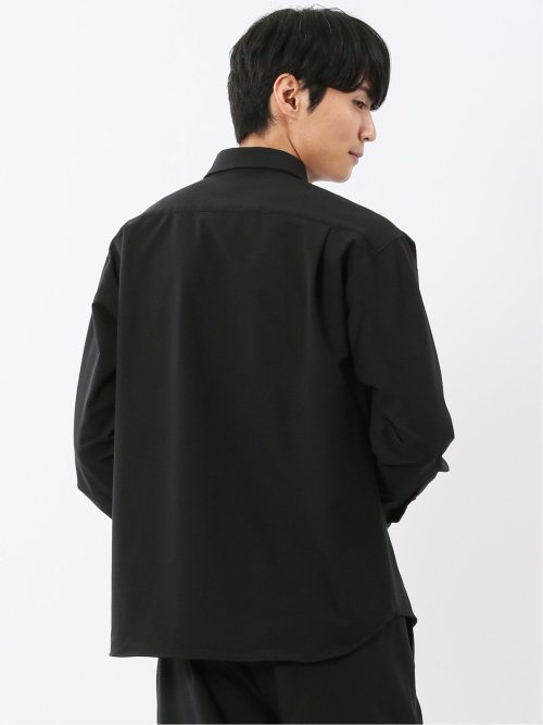 circle motion contra レギュラーカラー長袖シャツ(セットアップ可能)