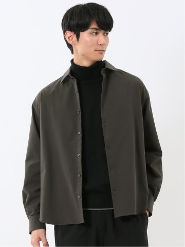 circle motion contra レギュラーカラー長袖シャツ(セットアップ可能)