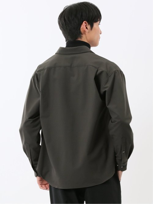 circle motion contra レギュラーカラー長袖シャツ(セットアップ可能)