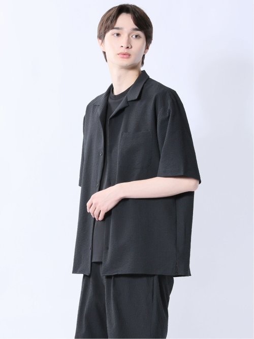 circle motion Air オープンカラー半袖シャツ(セットアップ可能)