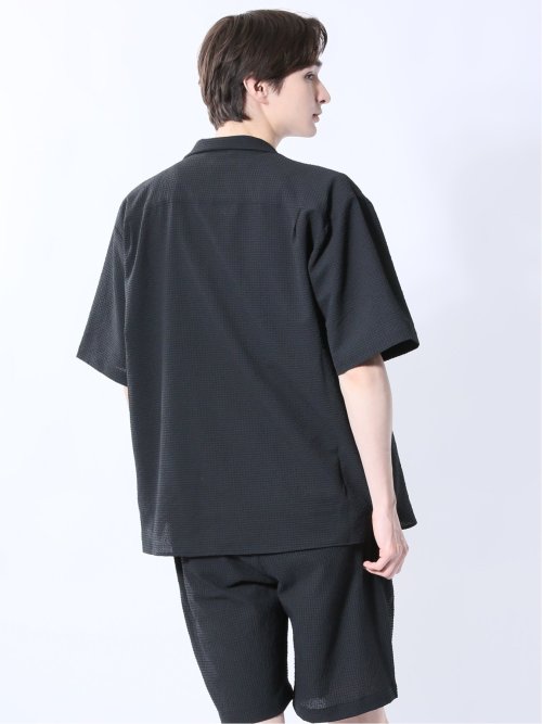 circle motion Air オープンカラー半袖シャツ(セットアップ可能)