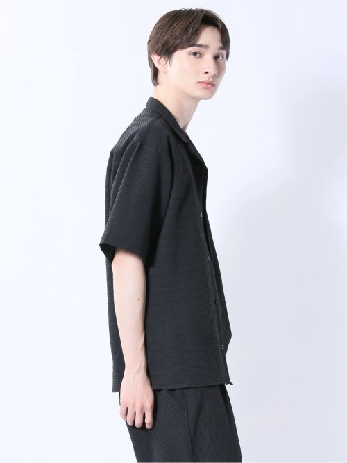 circle motion Air オープンカラー半袖シャツ(セットアップ可能)