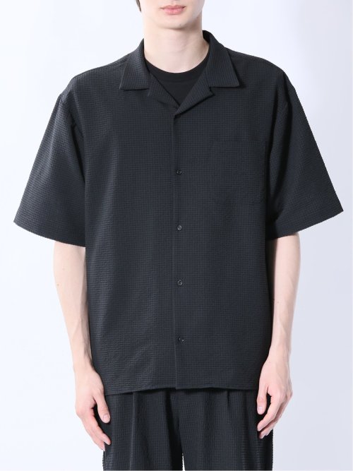 circle motion Air オープンカラー半袖シャツ(セットアップ可能)