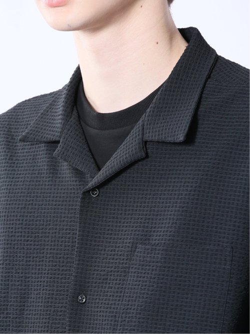 circle motion Air オープンカラー半袖シャツ(セットアップ可能)