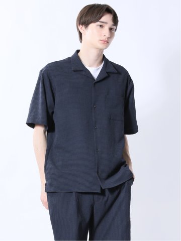 circle motion Air オープンカラー半袖シャツ(セットアップ可能)