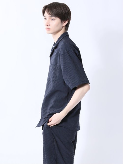 circle motion Air オープンカラー半袖シャツ(セットアップ可能)