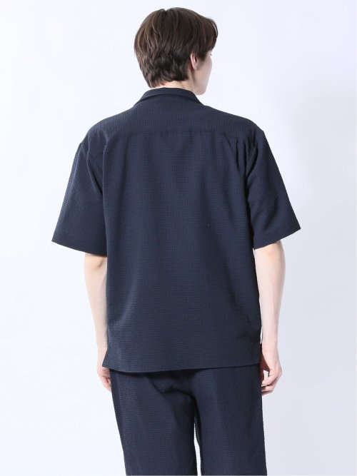 circle motion Air オープンカラー半袖シャツ(セットアップ可能)