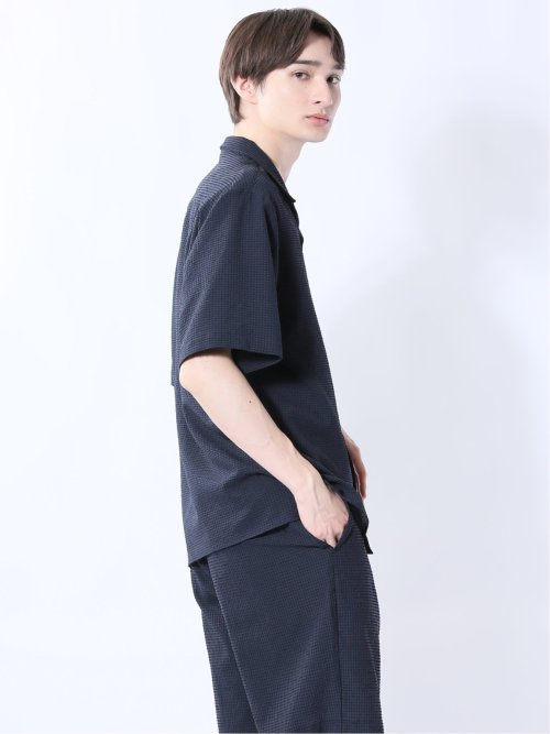 circle motion Air オープンカラー半袖シャツ(セットアップ可能)