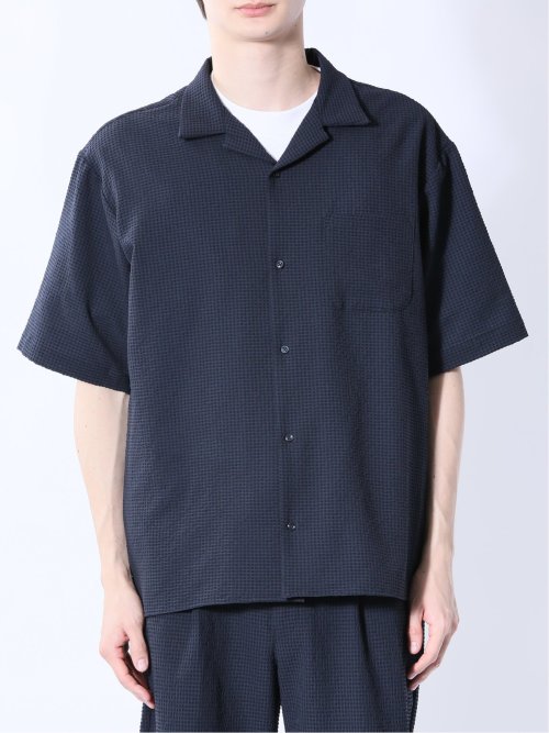 circle motion Air オープンカラー半袖シャツ(セットアップ可能)