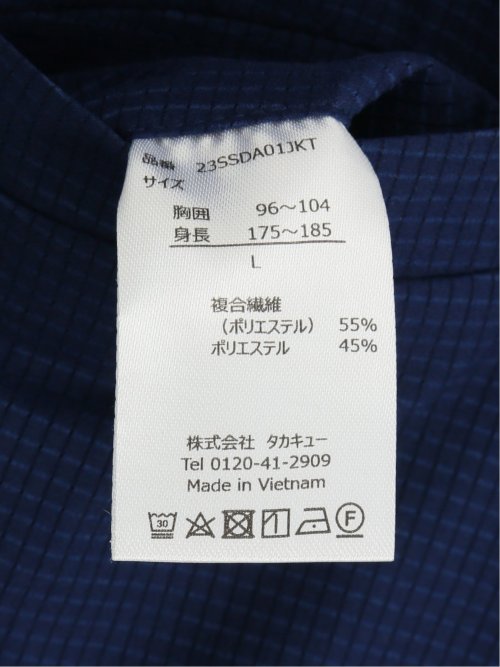 DotAir 2ボタン シャツジャケット(セットアップ可能)