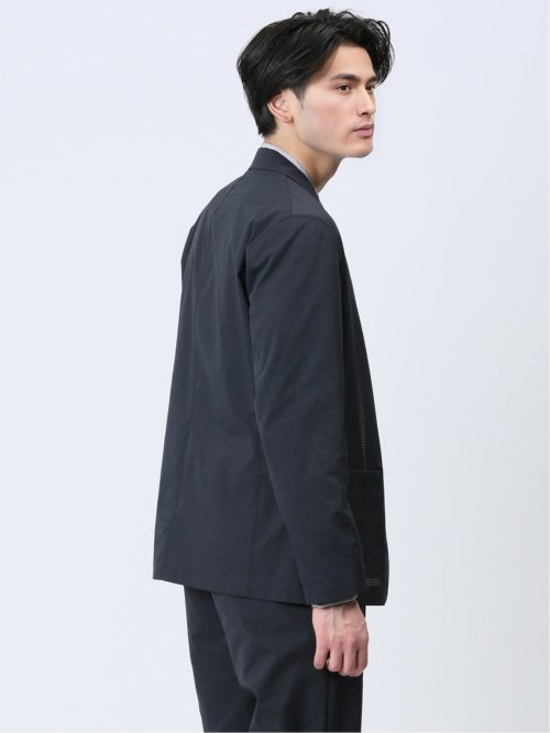 ドットエア レギュラーフィット 2ボタンシャツジャケット(セットアップ可能)