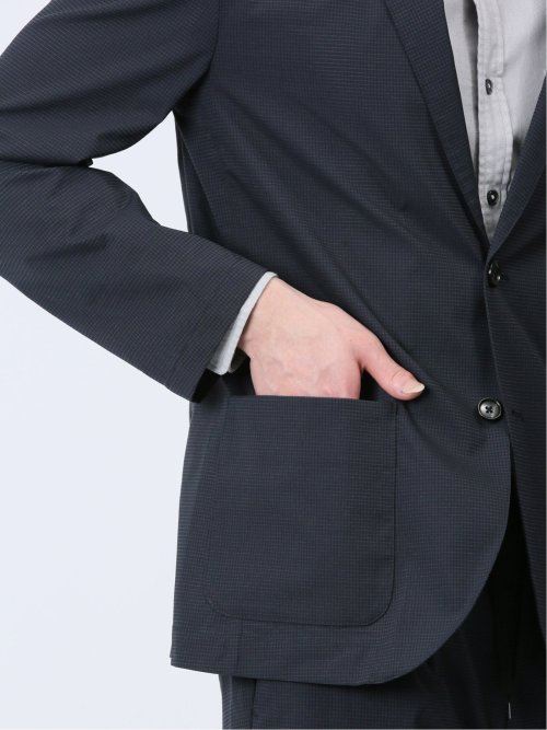 ドットエア レギュラーフィット 2ボタンシャツジャケット(セットアップ可能)