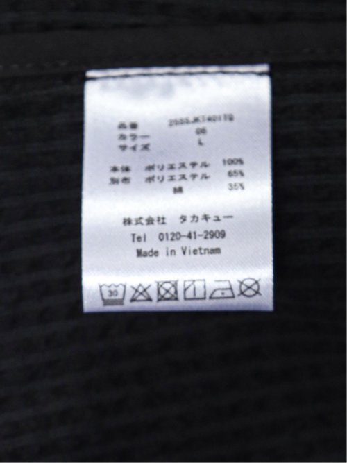 ドットエア サッカーチェック 2ボタン シャツジャケット