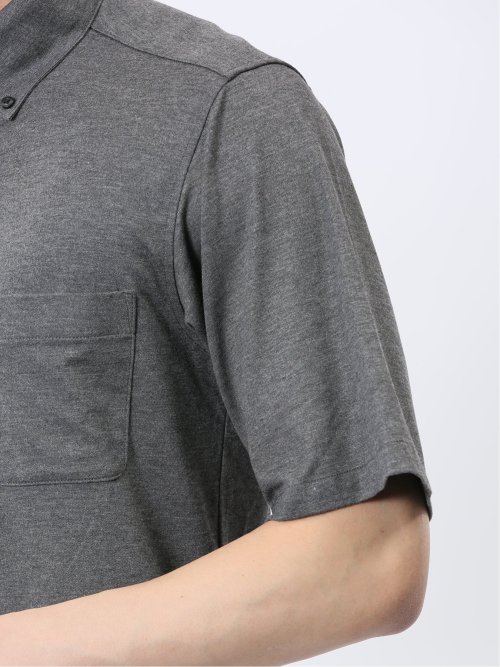 ストレッチ ボタンダウン 半袖シャツ