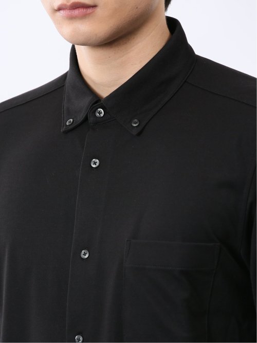 ストレッチ ボタンダウン 半袖シャツ