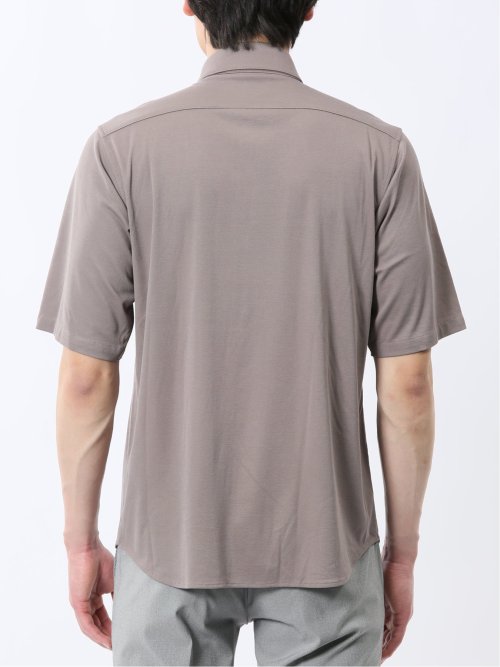 ストレッチ ボタンダウン 半袖シャツ