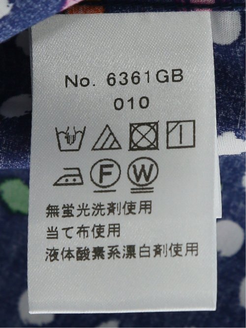 【大きいサイズ】ジーステージ/G-stage ストレッチ ドット柄 カッタウェイ 長袖 シャツ