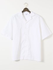 【大きいサイズ】ガリポリカミチェリア/GALLIPOLI camiceria パイルサッカー オープンカラー 半袖 シャツ