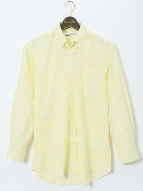 大きいサイズ】CLASSIC THE BROWNS 日本製 綿100% ボタンダウン長袖