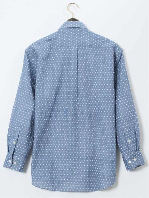 大きいサイズ】CLASSIC THE BROWNS 日本製 綿ガーゼ ボタンダウン長袖