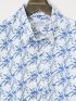 【大きいサイズ】CLASSIC THE BROWNS 日本製 綿リップル ボタンダウン半袖シャツ