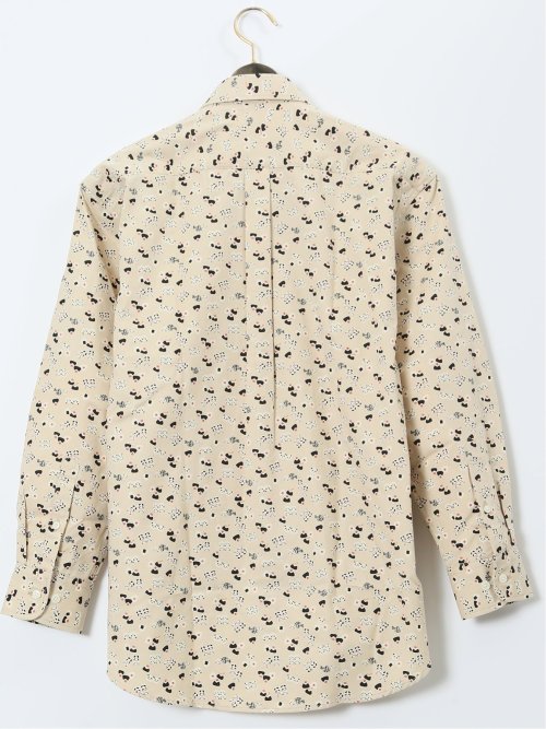 【大きいサイズ】CLASSIC THE BROWNS 日本製 綿オックス ボタンダウン長袖シャツ