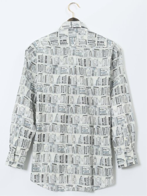 【大きいサイズ】CLASSIC THE BROWNS 日本製 綿ローン ボタンダウン長袖シャツ