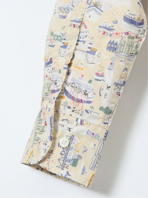 【大きいサイズ】CLASSIC THE BROWNS 日本製 綿ローン ボタンダウン長袖シャツ