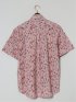 【大きいサイズ】CLASSIC THE BROWNS 日本製 綿ローン ボタンダウン半袖シャツ