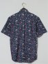 【大きいサイズ】CLASSIC THE BROWNS 日本製 綿ローン ボタンダウン半袖シャツ