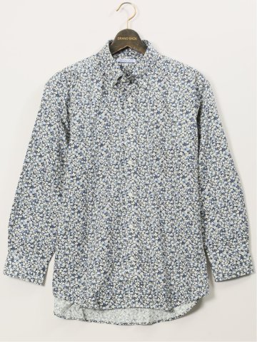 【大きいサイズ】CLASSIC THE BROWNS 日本製 綿100% ボタンダウン長袖シャツ