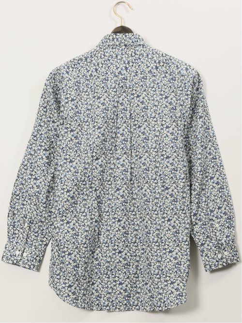 【大きいサイズ】CLASSIC THE BROWNS 日本製 綿100% ボタンダウン長袖シャツ