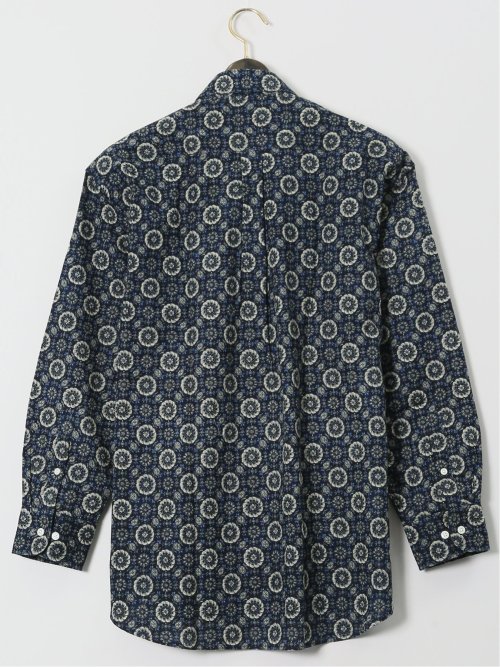 【大きいサイズ】CLASSIC THE BROWNS 日本製 綿100% ボタンダウン長袖シャツ