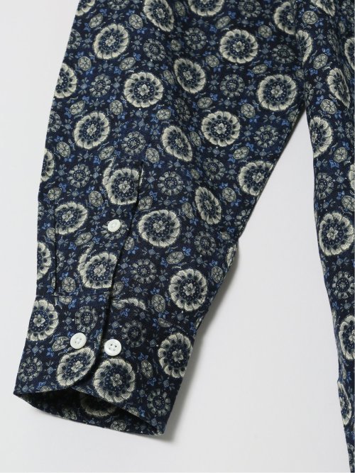 【大きいサイズ】CLASSIC THE BROWNS 日本製 綿100% ボタンダウン長袖シャツ