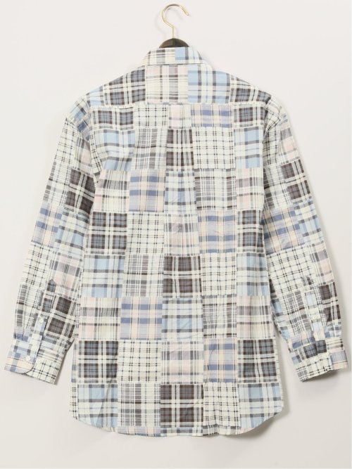 【大きいサイズ】CLASSIC THE BROWNS 日本製 綿100% ボタンダウン長袖シャツ