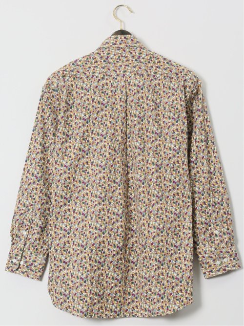 【大きいサイズ】CLASSIC THE BROWNS 日本製 綿100% ボタンダウン長袖シャツ