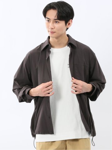 ドロー/DRAW ナチュラルワッシャーシャツ