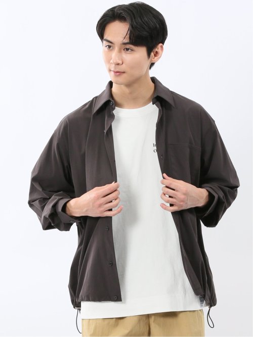 ドロー/DRAW ナチュラルワッシャーシャツ