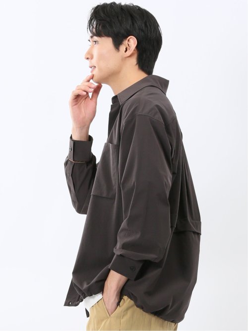 ドロー/DRAW ナチュラルワッシャーシャツ