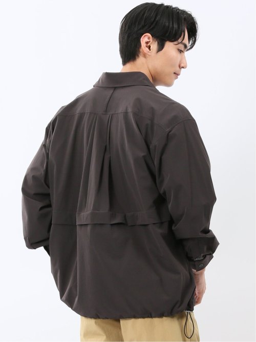 ドロー/DRAW ナチュラルワッシャーシャツ