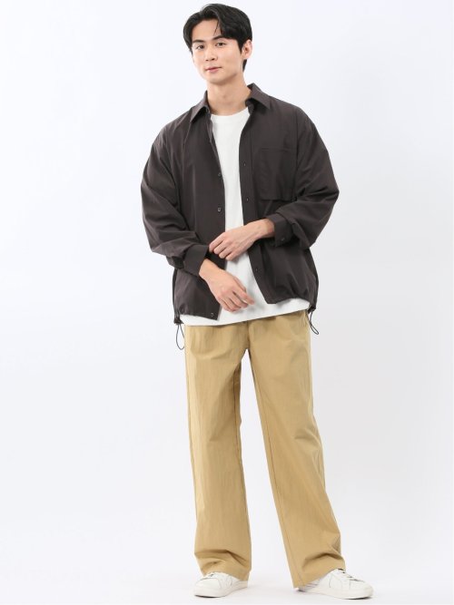 ドロー/DRAW ナチュラルワッシャーシャツ