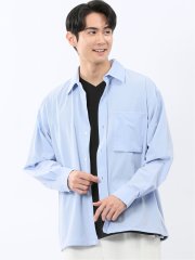 ドロー/DRAW ナチュラルワッシャーシャツ