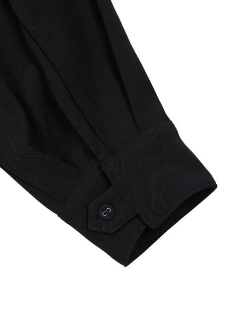 ドロー/DRAW ストレッチ ビックシルエット 長袖シャツ （ユニセックス）