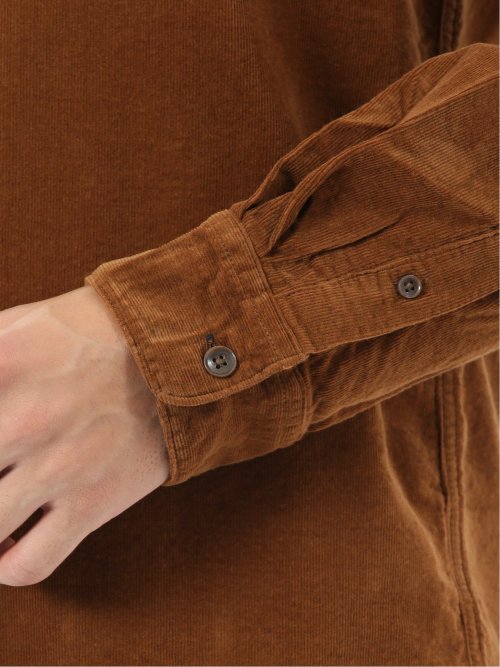 ポートブリッジ/Port Bridge コーデュロイ レギュラーカラー長袖シャツ