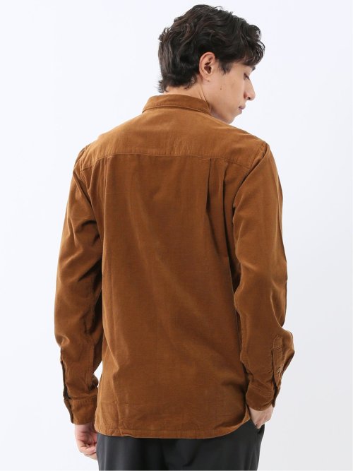 ポートブリッジ/Port Bridge コーデュロイ レギュラーカラー長袖シャツ