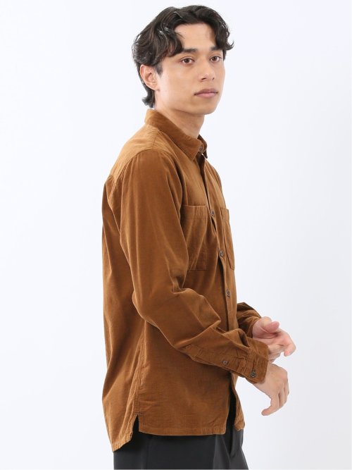 ポートブリッジ/Port Bridge コーデュロイ レギュラーカラー長袖シャツ