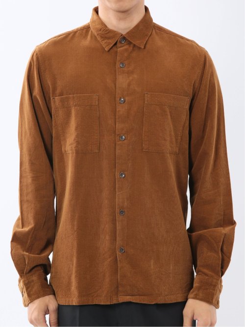 ポートブリッジ/Port Bridge コーデュロイ レギュラーカラー長袖シャツ